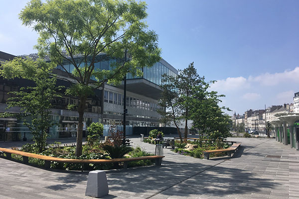 Aménagement des espaces publics de la gare nord