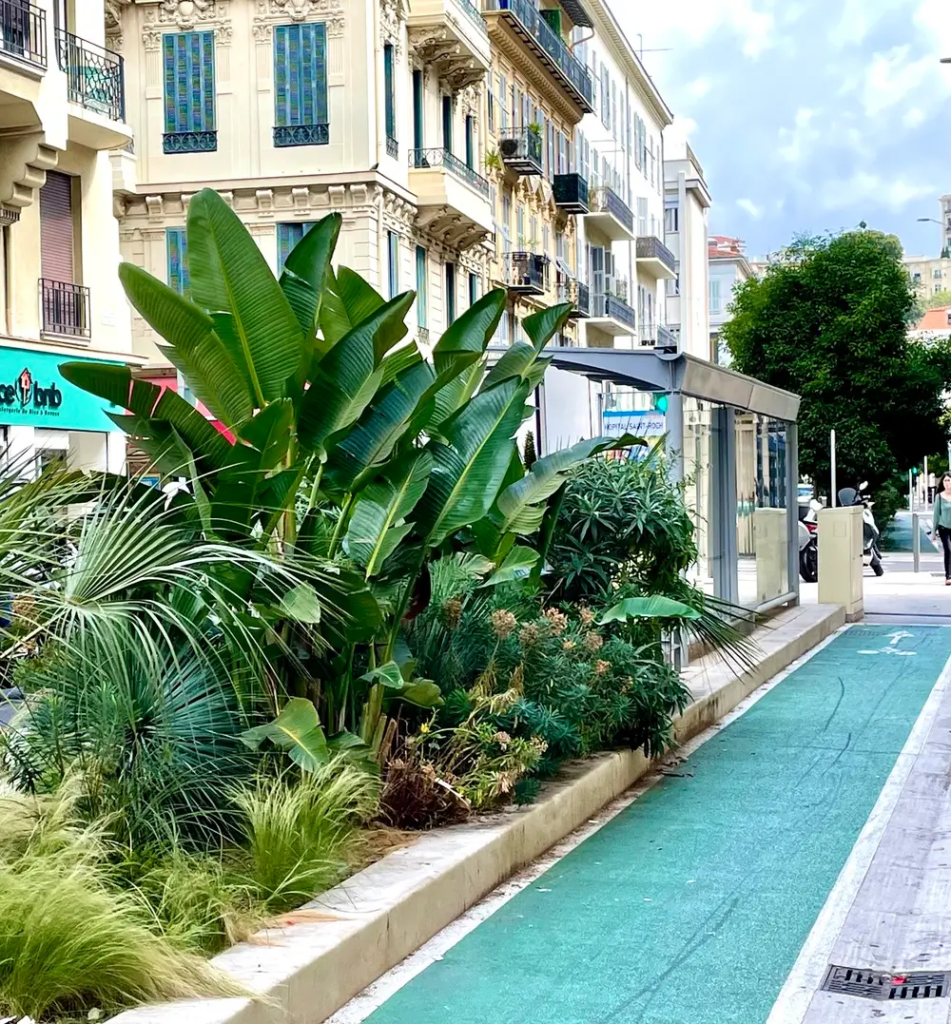 3- Métropole Nice Côte d’Azur et Ville de Nice  Voies trames vertes axe 1