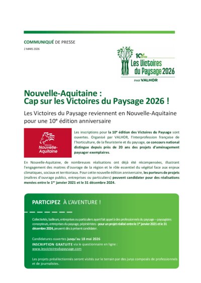 NOUVELLE AQUITAINE CP Victoires Paysage 2026 VF
